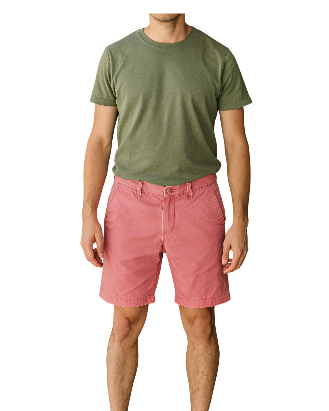 USADO – Shorts rosas tipo chino H&M L.O.G.G. (Talla EUR 29)