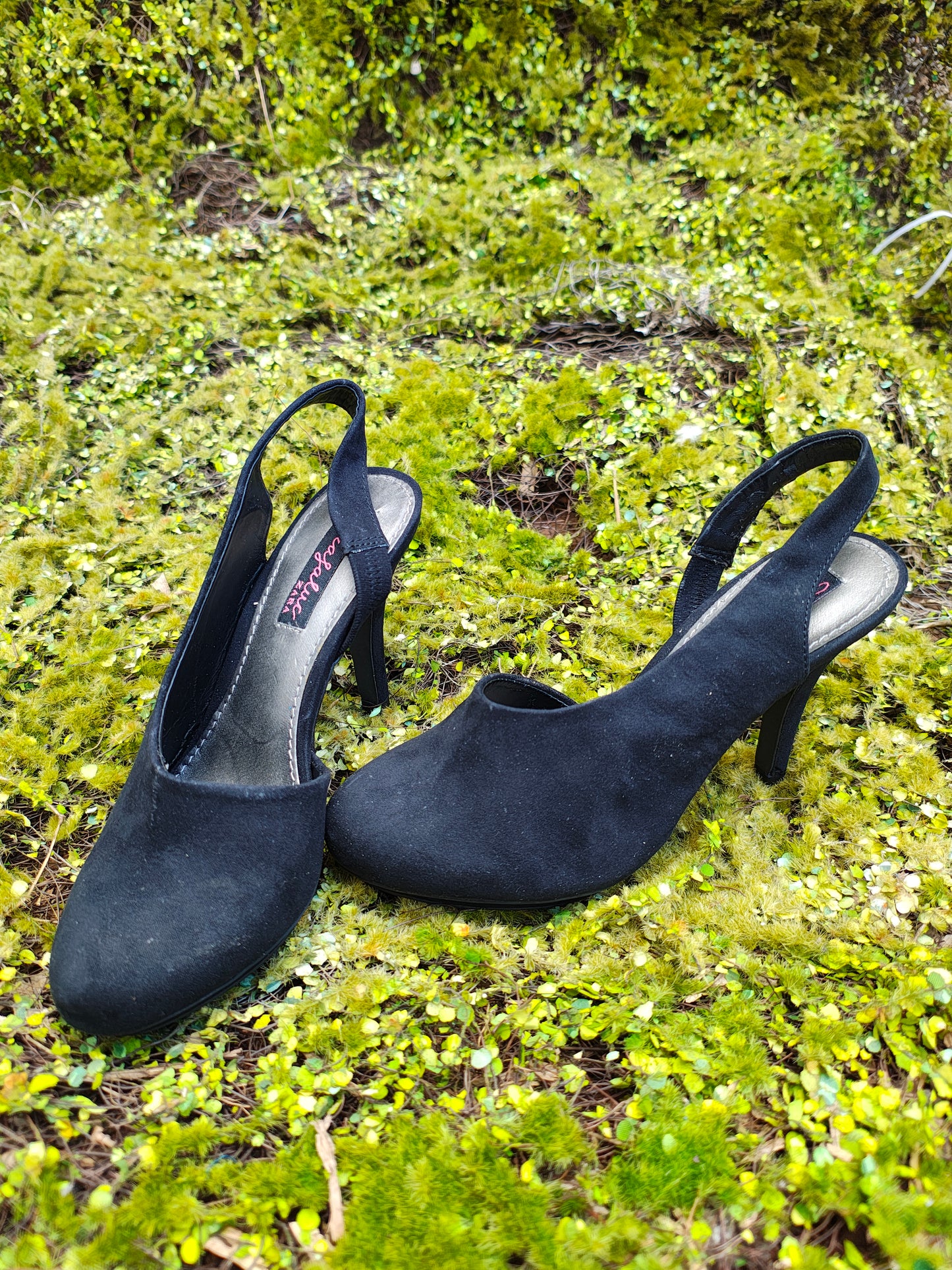 USADO - Zapatos negros de tacón Zara Trafaluc (Talla 37)