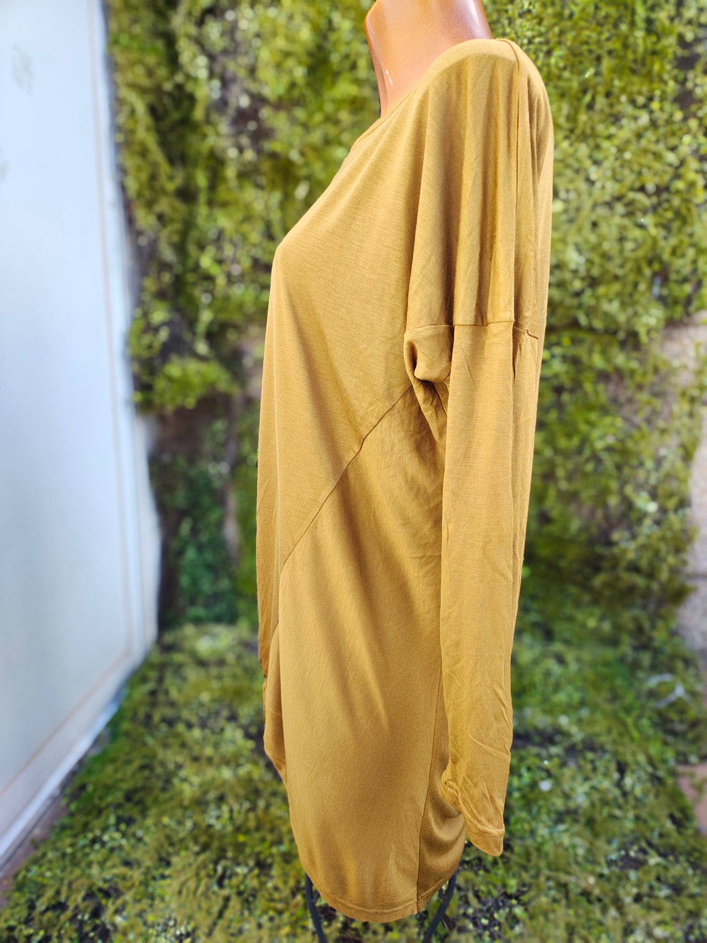 NOUVEAU - Robe décontractée marron à nœud sur le devant Mango (taille S)