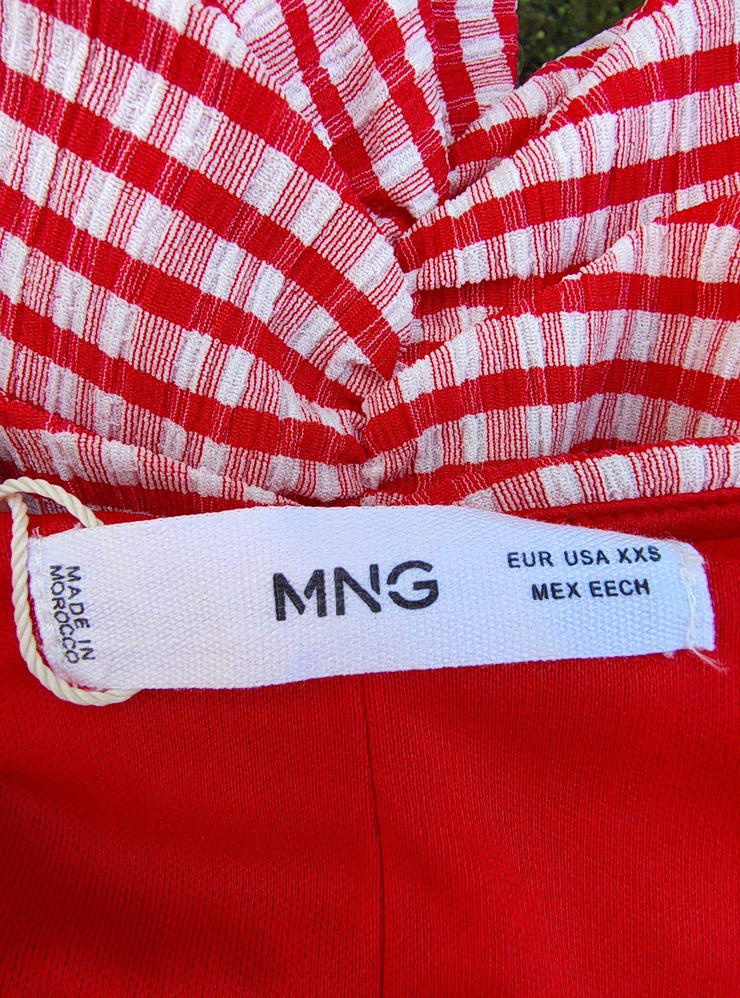 NOUVEAU - Haut vichy rouge MNG (Taille XXS)