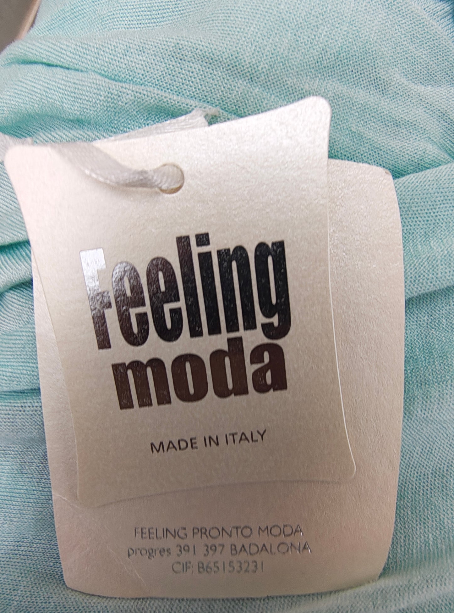 NOUVEAU – Robe fleurie sans manches Feeling Moda (taille unique)