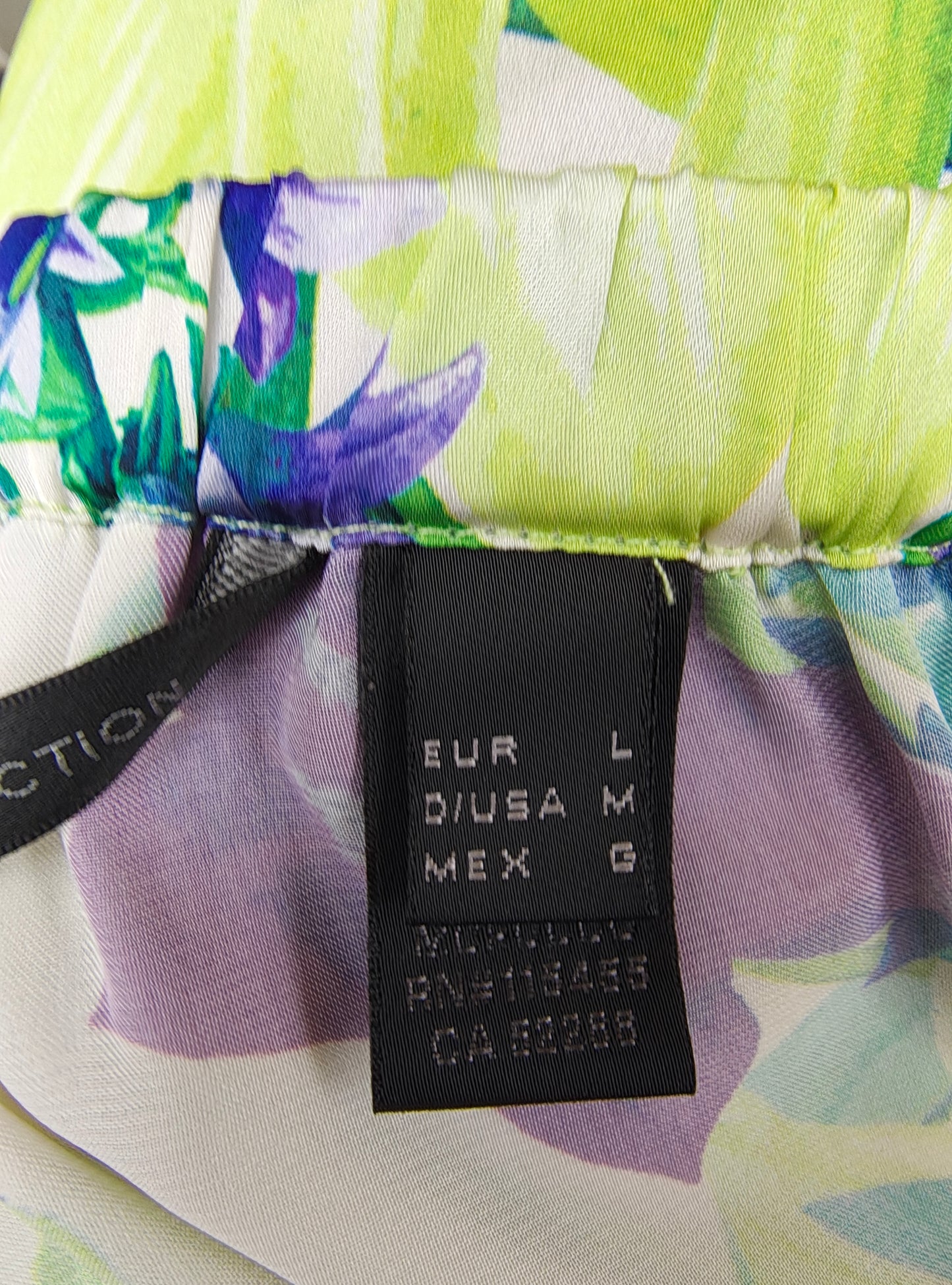 D'OCCASION – COLLECTION MNG Jupe tropicale multicolore (Taille L)