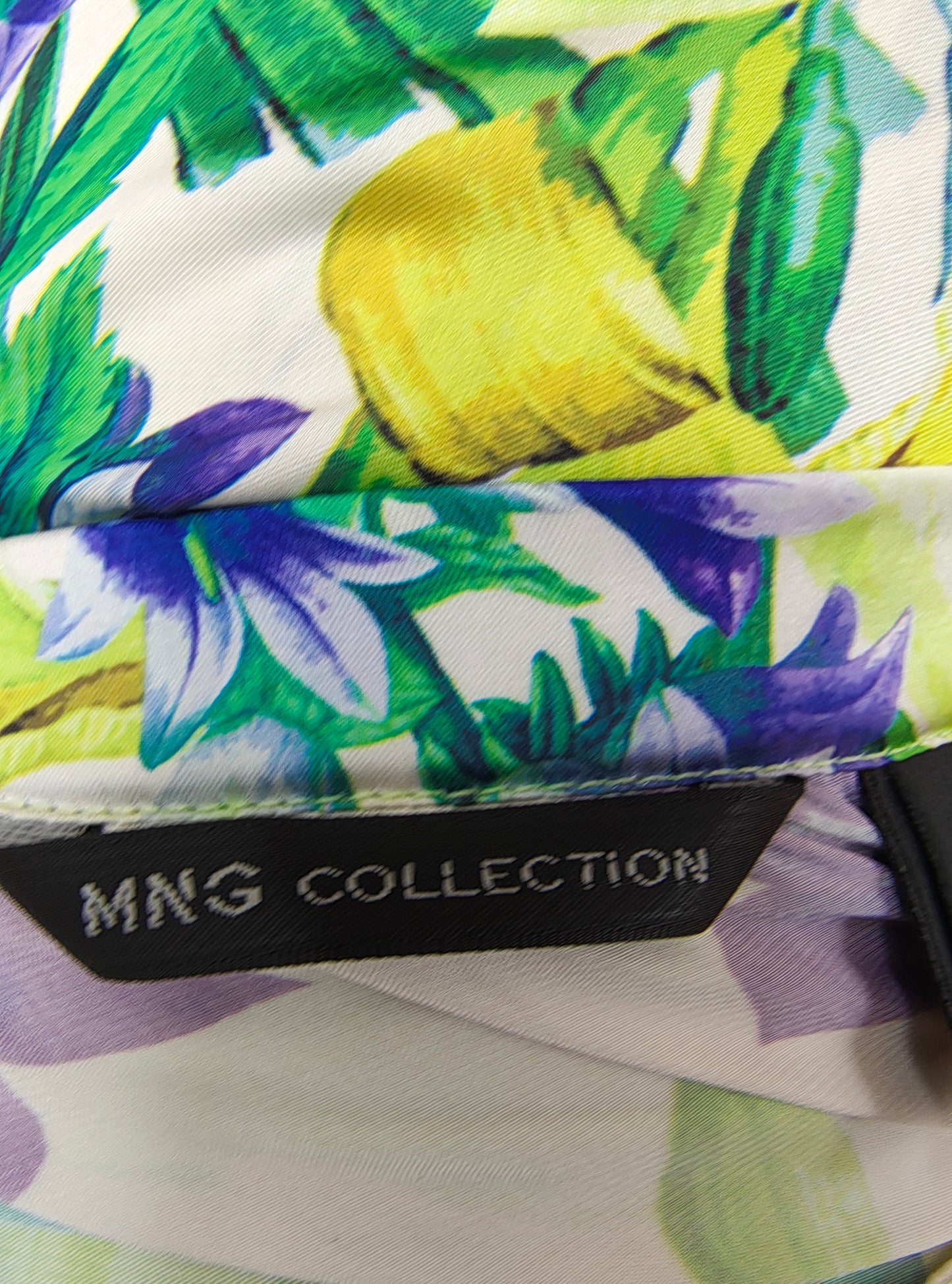 D'OCCASION – COLLECTION MNG Jupe tropicale multicolore (Taille L)