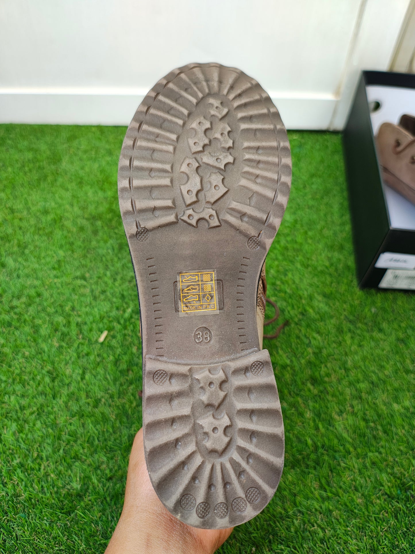 NUEVO – Botines marrones con cremallera LADY GLORY (Talla 38)