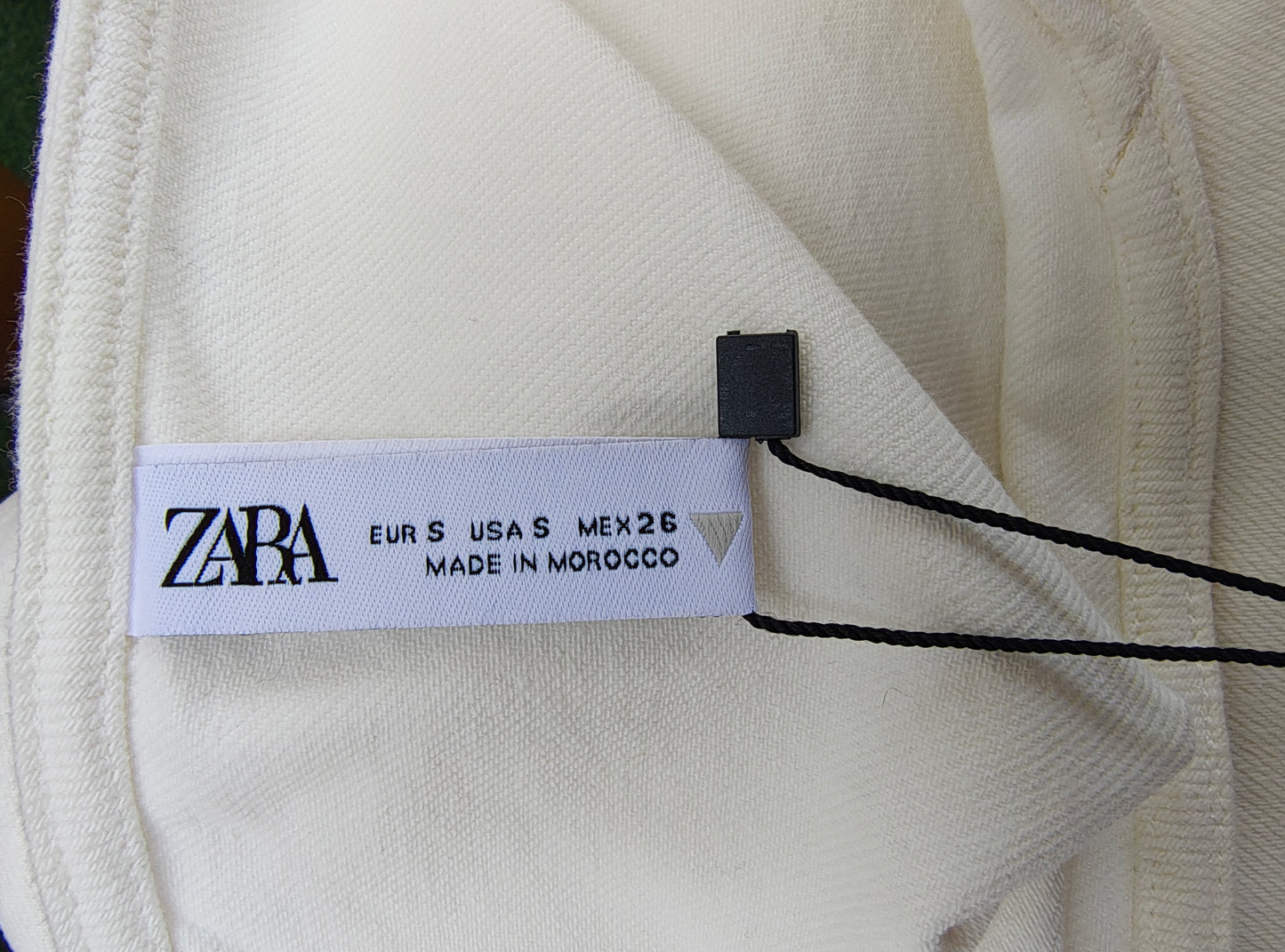 NOUVEAU – Robe bustier blanche Zara Join Life (Taille S)