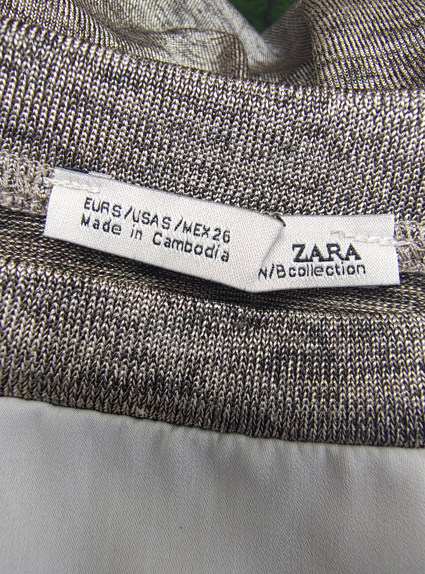 USADO – Camiseta oversize con print gráfico de street style Zara NB Collection (Talla EUR S)