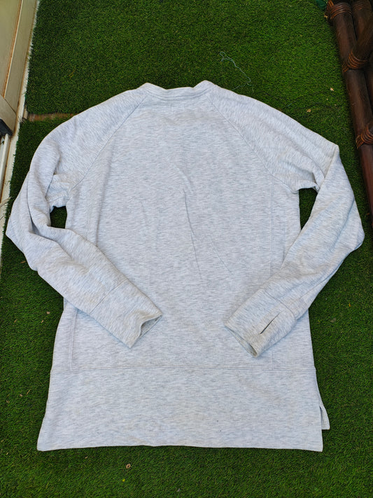 USADO – Sudadera gris “The Out Side” Pull&Bear (Talla M)