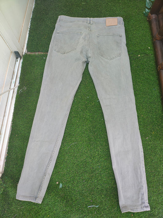 USADO – Vaquero gris claro slim fit Denimwear LFTMAN (Talla EUR 40)