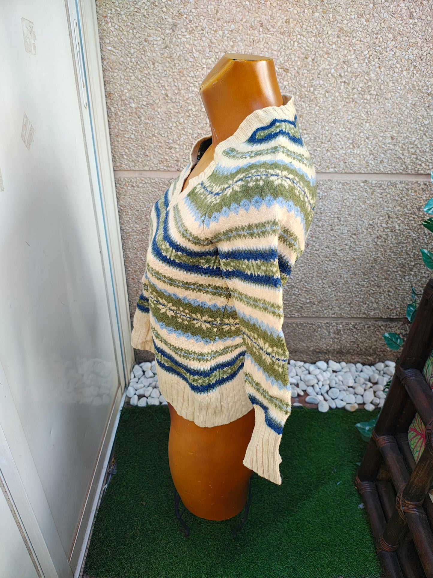 USADO – Jersey étnico escote pico GAP (Talla M)