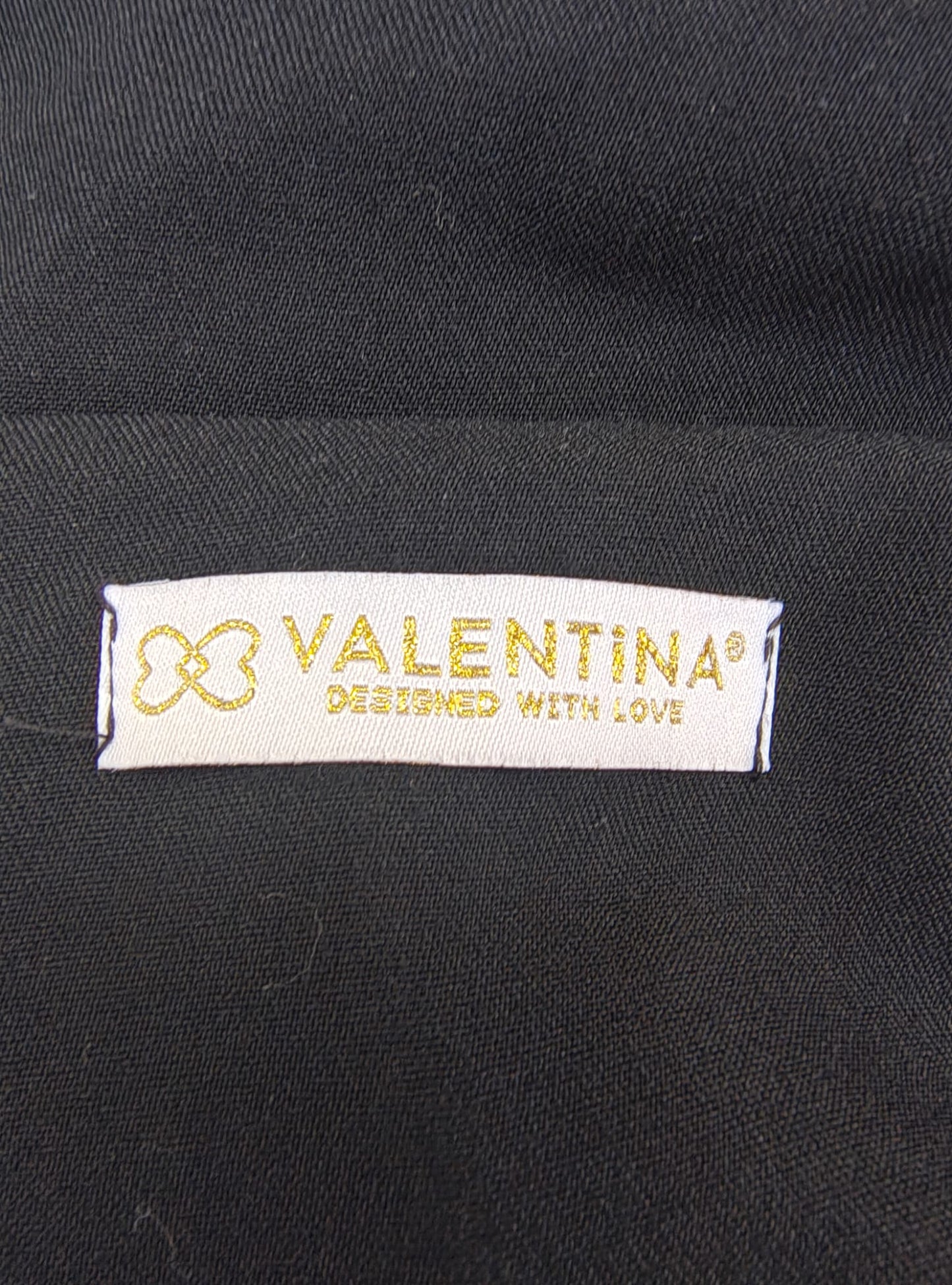 USADO – Americana negra cruzada VALENTINA (Talla XS)