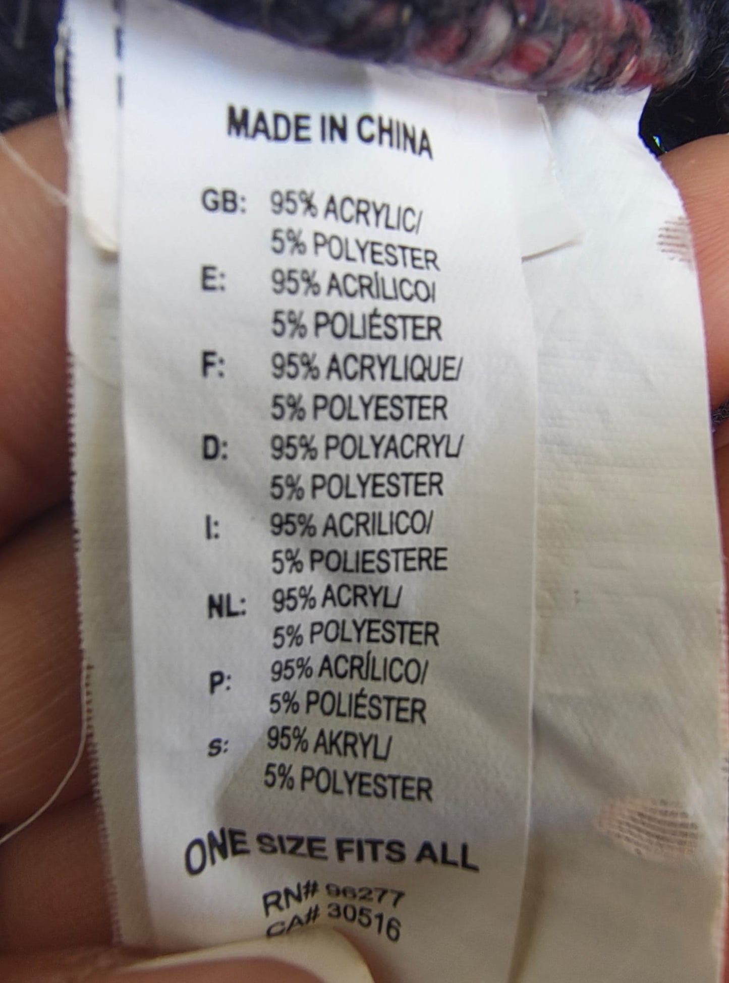 USADO â Top de punto estilo palabra de honor a rayas con botones decorativos (Talla Ășnica)