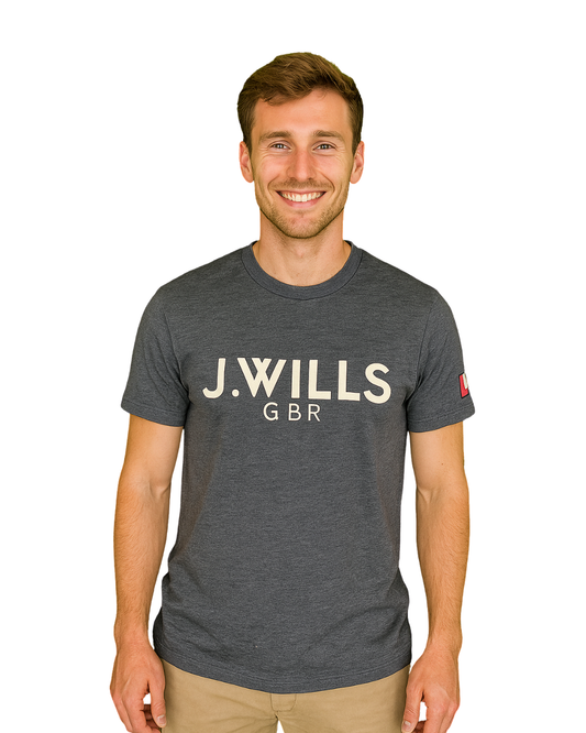 USADO – Camiseta gris logo “J. WILLS GBR” JACK WILLS (Talla XS)