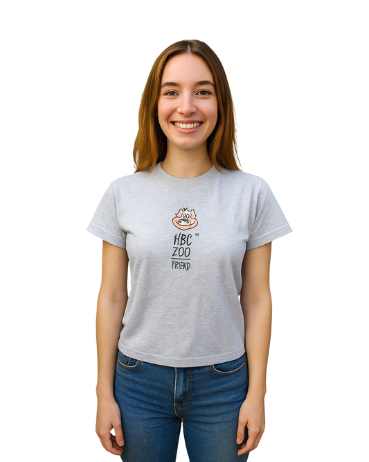 D'OCCASION – T-shirt gris avec imprimé cochon MBC WORK SHOP (Taille non visible)