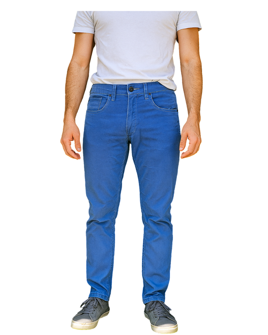 USADO – Pantalón chino azul Henry Cotton’s (Talla 30)