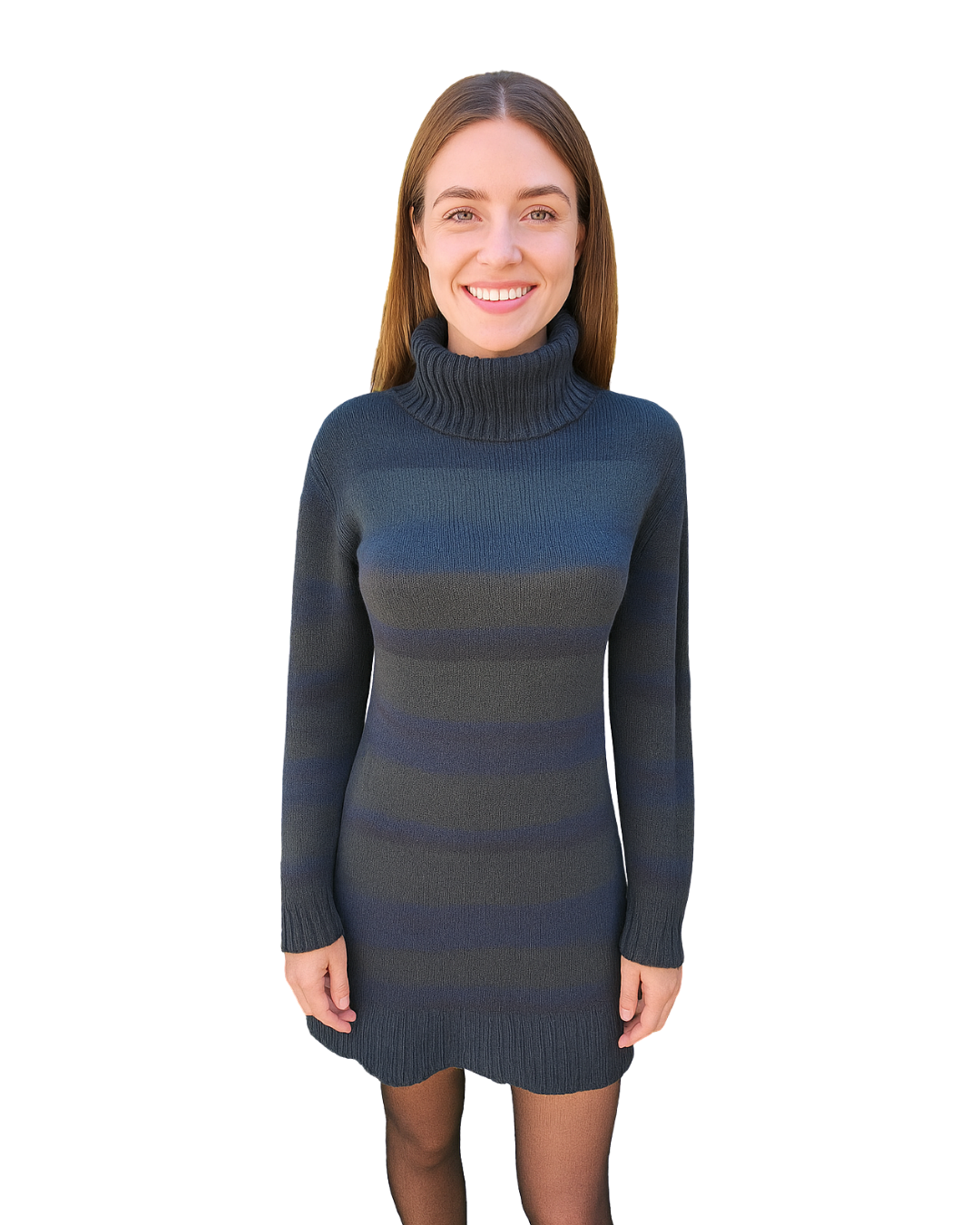 D'OCCASION - Robe longue col montant Inside Voltasur (Taille M)
