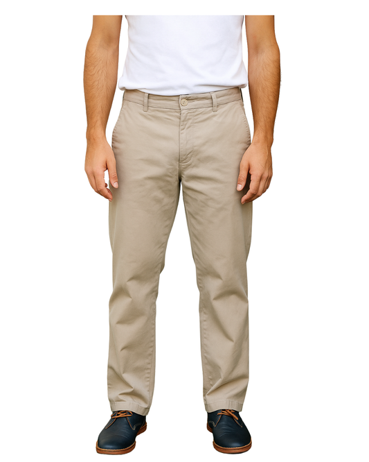 USADO – Pantalón chino recto beige CELIO (Talla EUR 44 / USA 35)