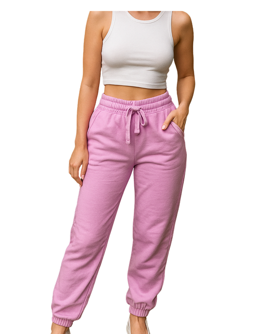 NUEVO– Pantalón de chándal rosa Primark (Talla S)