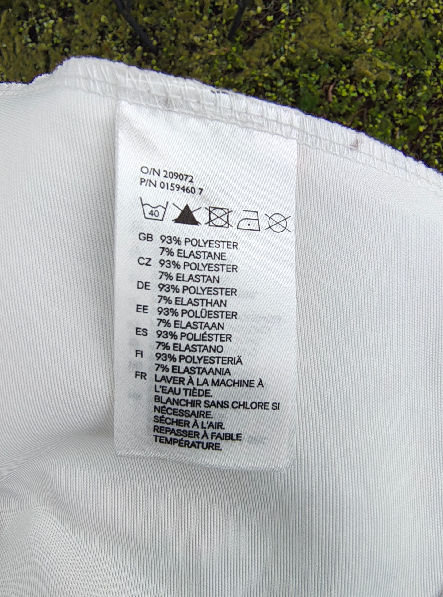 USADO - Peplum floral multicolor de H&M (Talla S