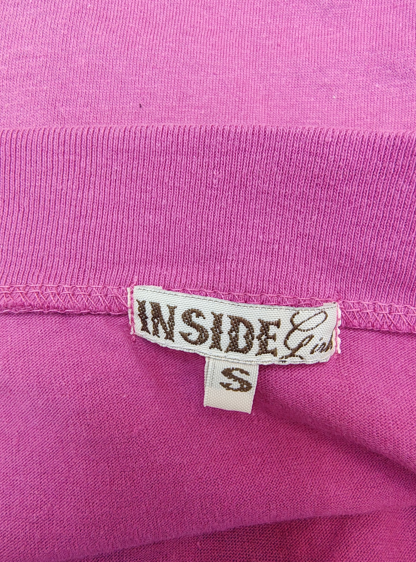 USADO – Sudadera morado con estampado de letras INSIDE Girl (Talla S)