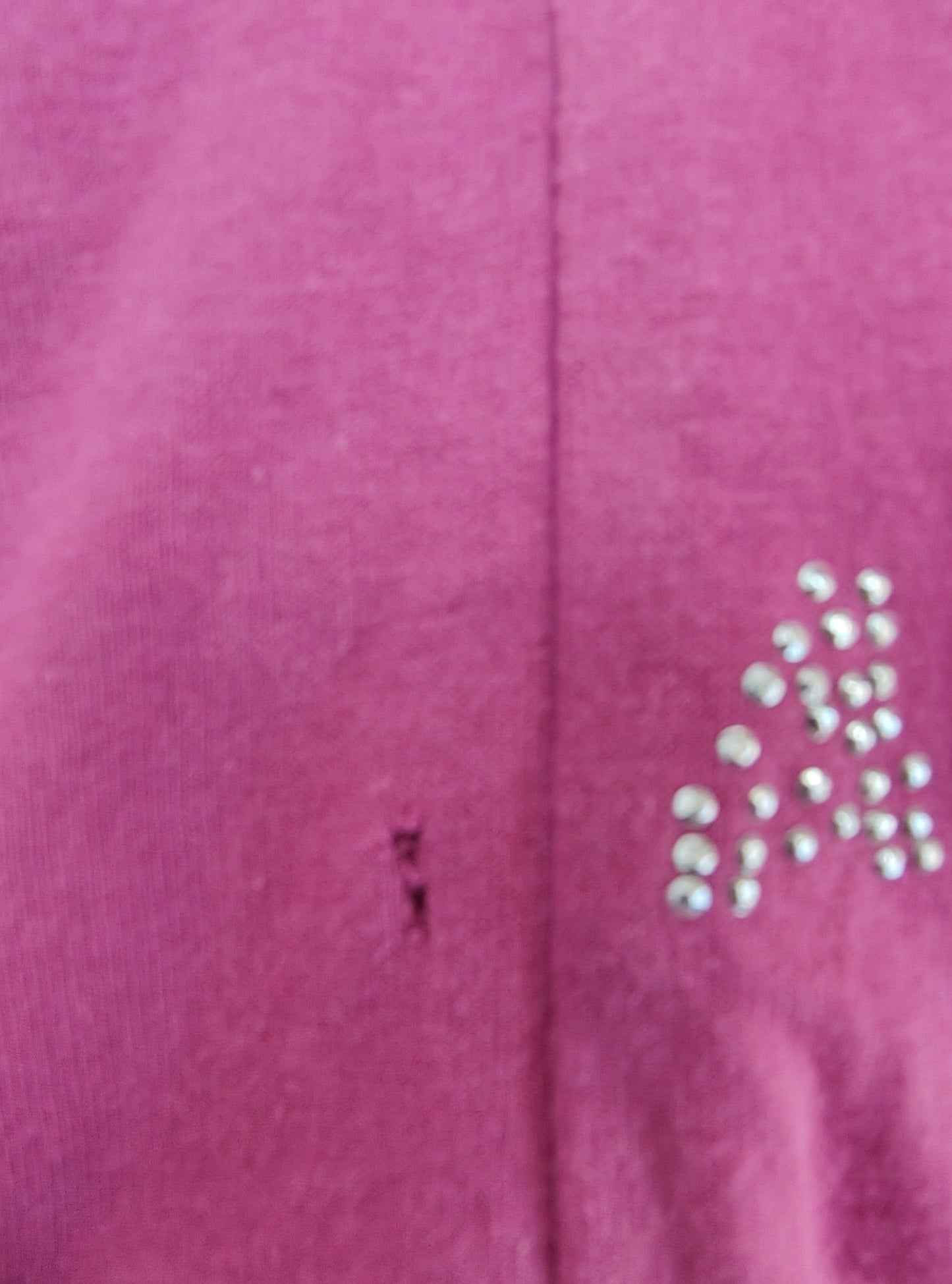 USADO – Sudadera morado con estampado de letras INSIDE Girl (Talla S)