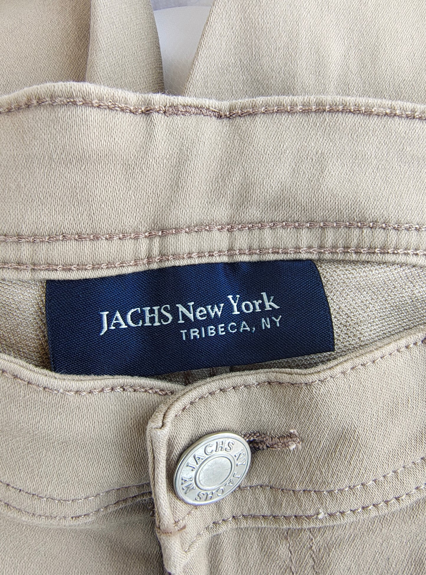 USADO – Pantalón chino beige JACHS New York Tribeca (Talla 36)