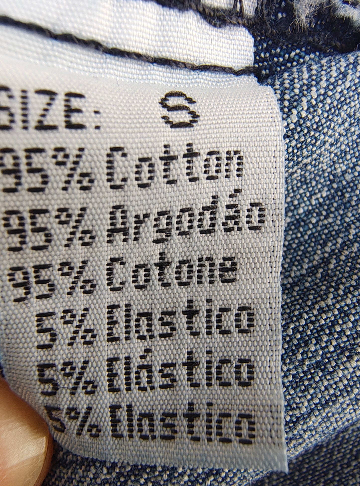 USADO – Cazadora vaquera cropped azul SUSHAN JEANS (Talla S)