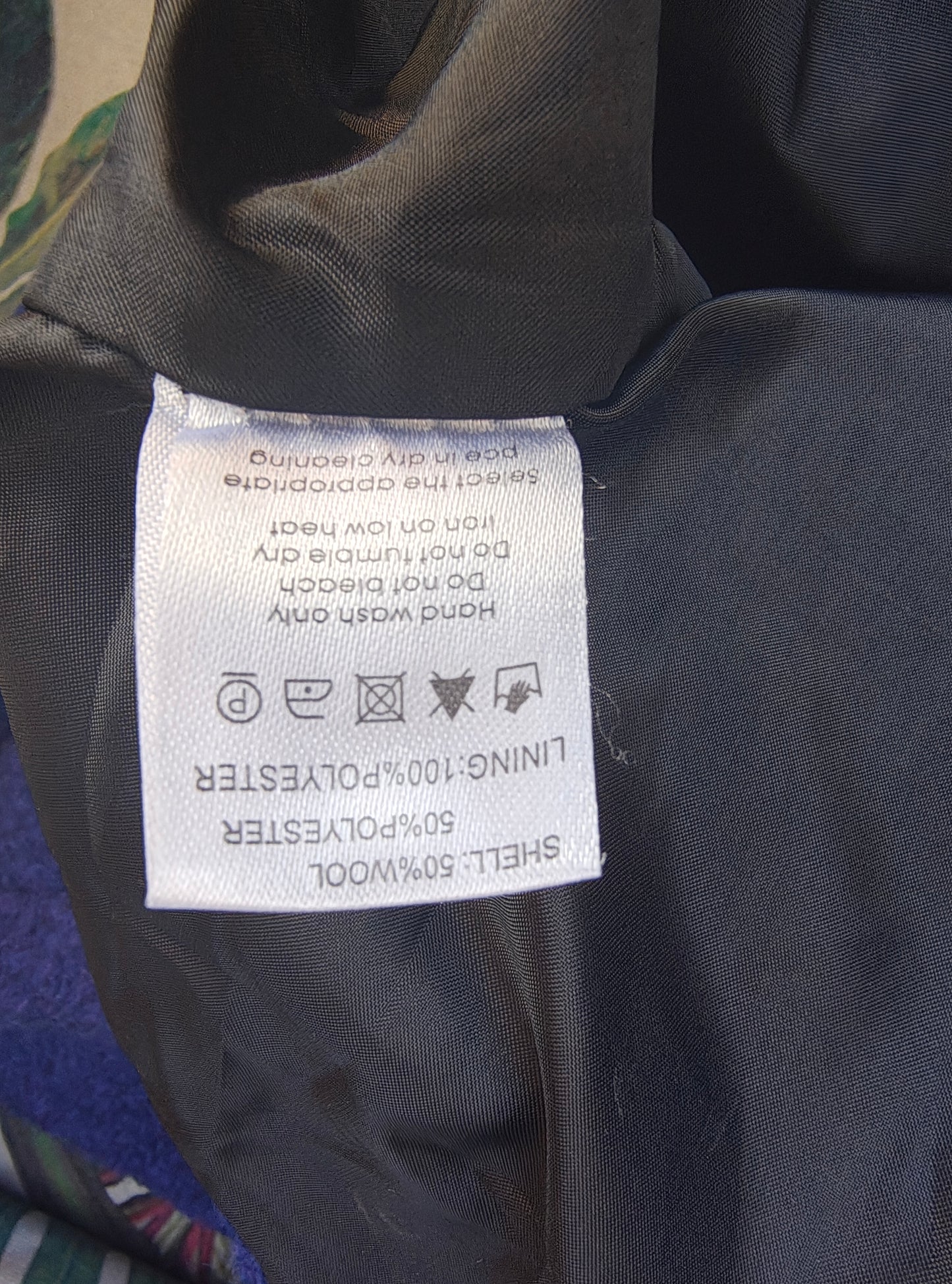 USADO – Abrigo azul eléctrico estilo biker Glamorous (Talla XS)