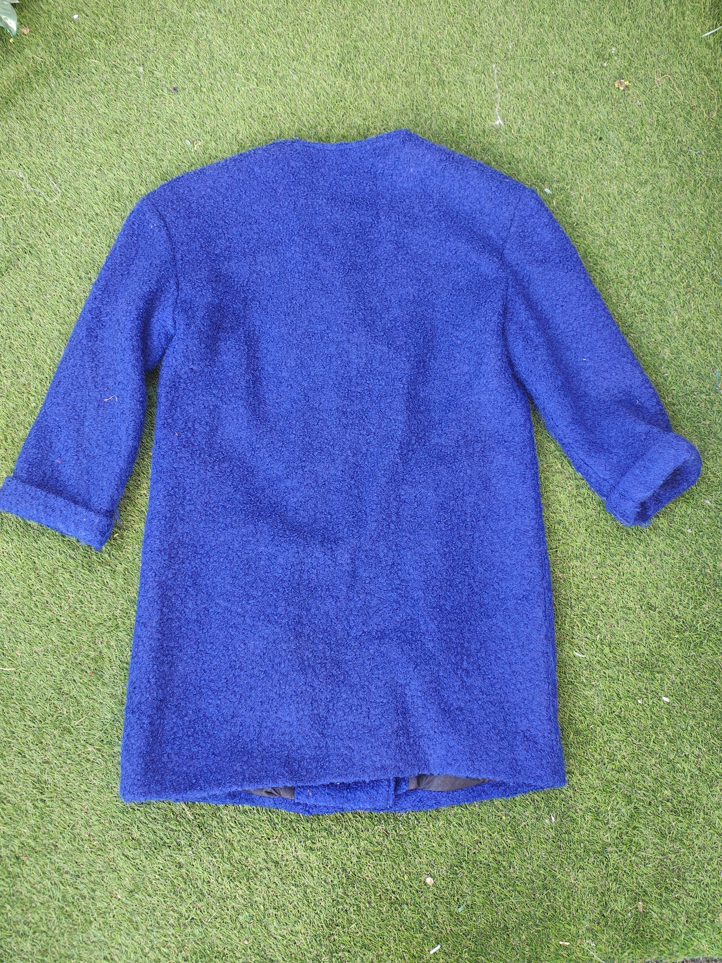 USADO – Abrigo azul eléctrico estilo biker Glamorous (Talla XS)