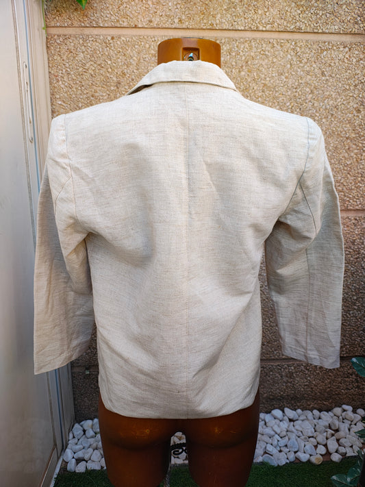 NUEVO – Americana juvenil beige claro Mumbly (Talla 30)